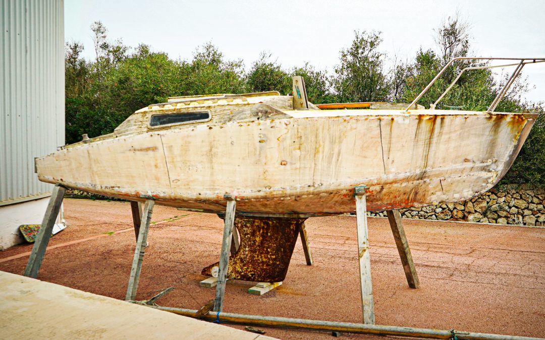 La reparación del Corsaire 45 en el Centre de la Mar (Capitulo I)