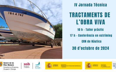 El Centre de la Mar anuncia la seva IV Jornada Tècnica «Tractaments de l’obra viva»