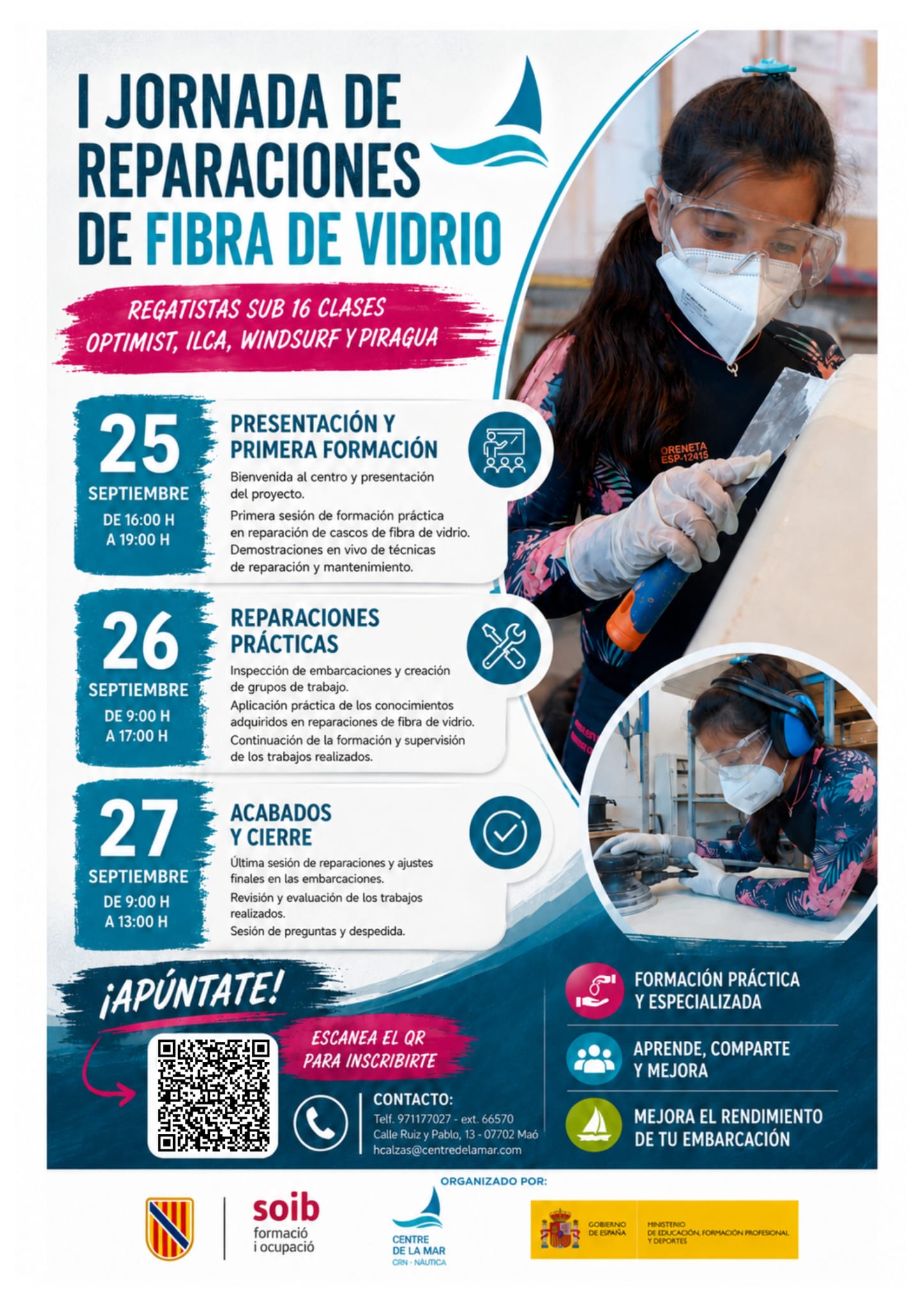 I Jornada de Reparacions de Fibra de Vidre